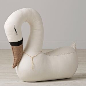 Tamar Mogendorff Swan | Land of Nod | Vintage Soft Sculpture Textile Art | Rare